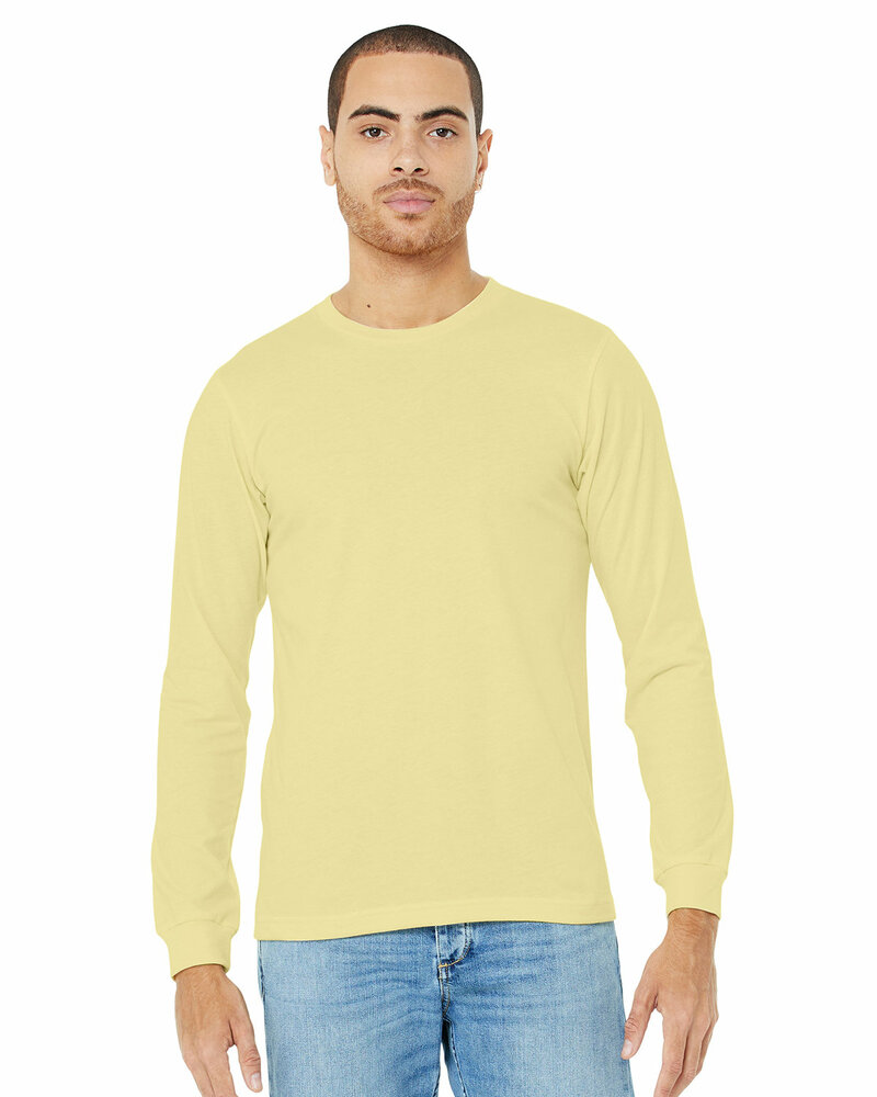 bella + canvas 3501cvc unisex cvc jersey long-sleeve t-shirt Front Fullsize