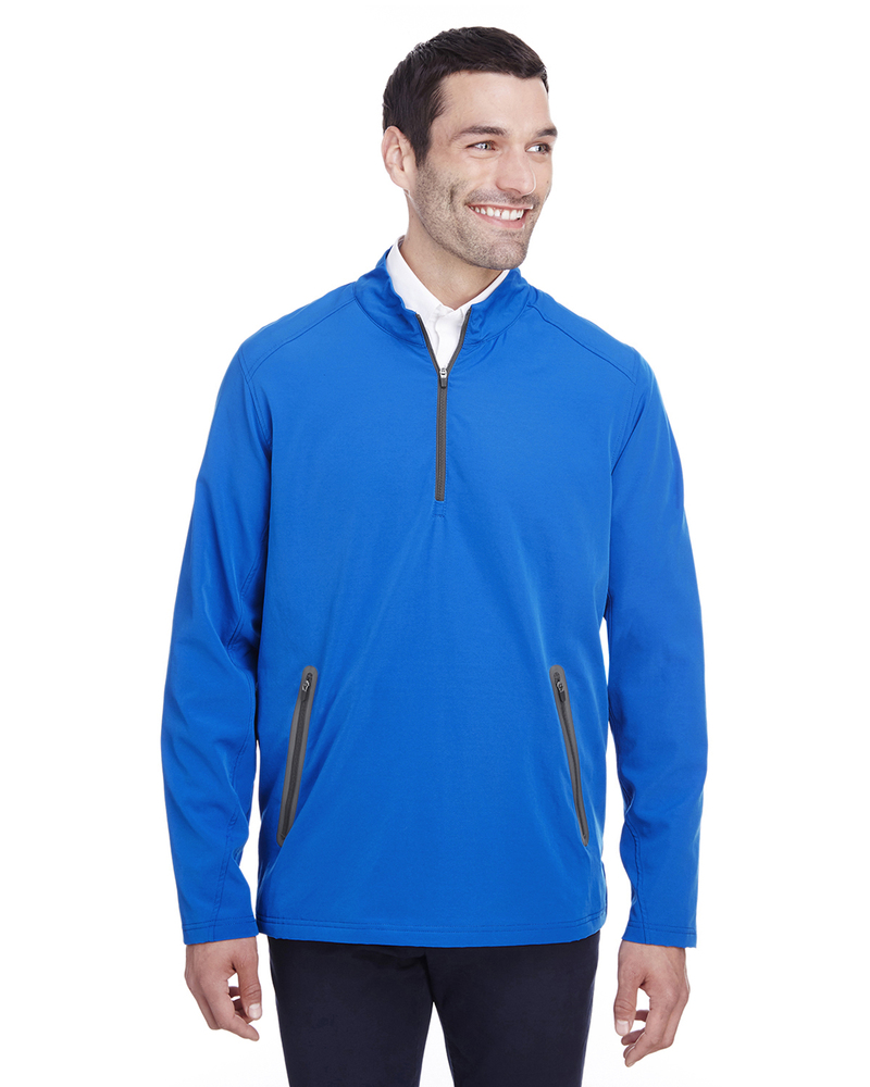 north end ne401 men's quest stretch quarter-zip Front Fullsize