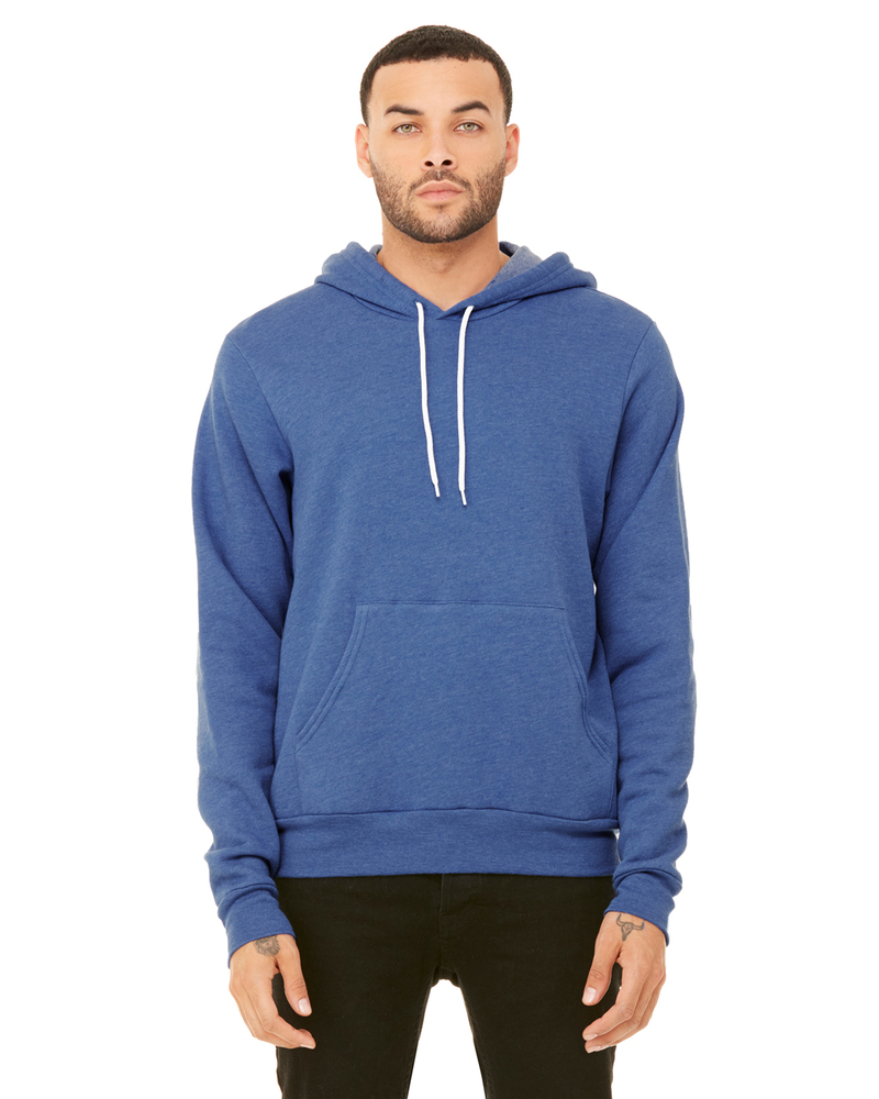 bella + canvas 3719 unisex sponge fleece pullover hoodie Front Fullsize
