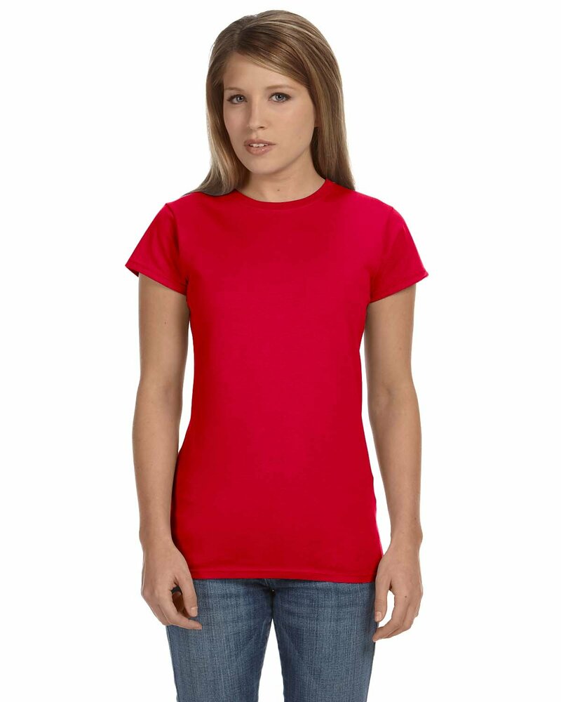 Gildan G640L Ladies' Softstyle® Fitted T-Shirt Front Fullsize"