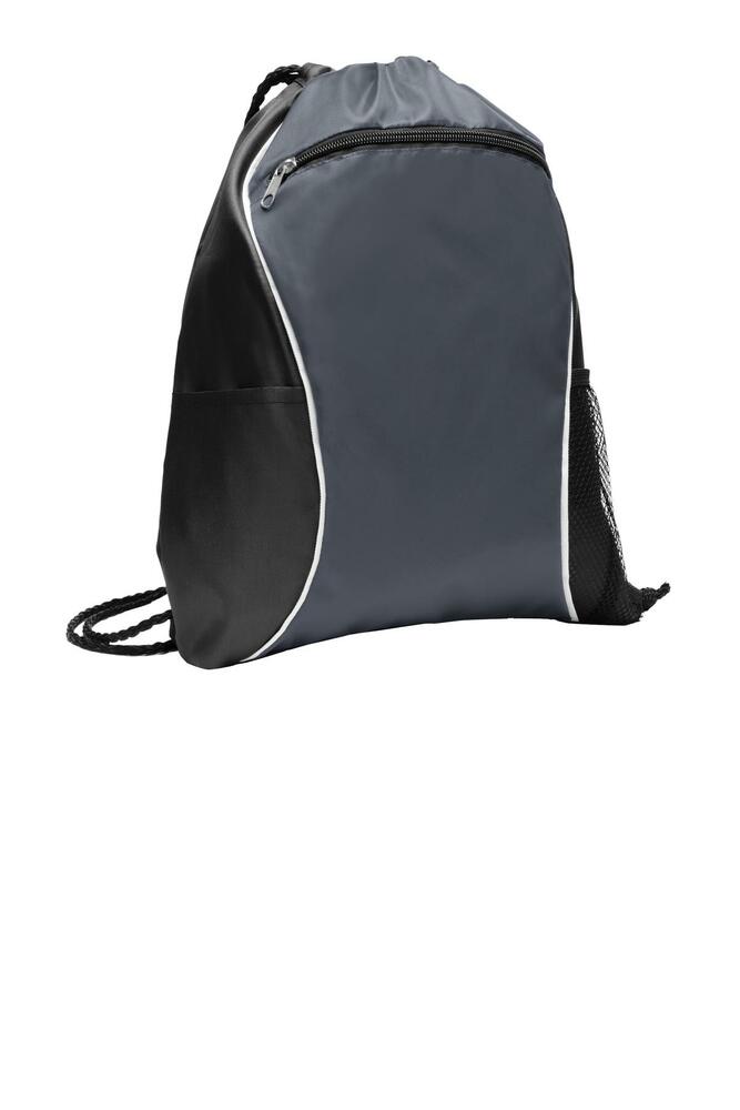 Port Authority BG613 Fast Break Cinch Pack Front Fullsize"