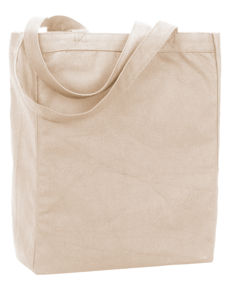 liberty bags 9861 allison recycled cotton canvas tote Front Fullsize
