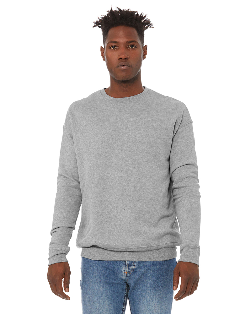 bella + canvas 3945 unisex drop shoulder fleece Front Fullsize