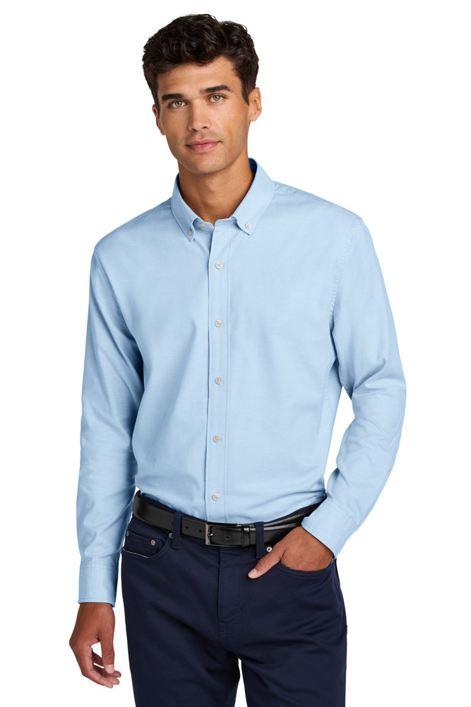 mercer+mettle mm2002 long sleeve modern oxford shirt Front Fullsize