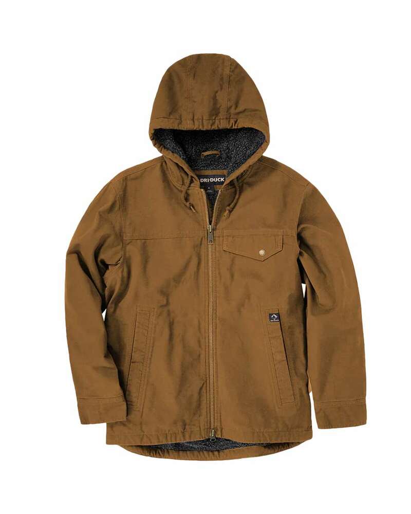 dri duck 5033dd men's quest lifestyle canvas jacket Front Fullsize