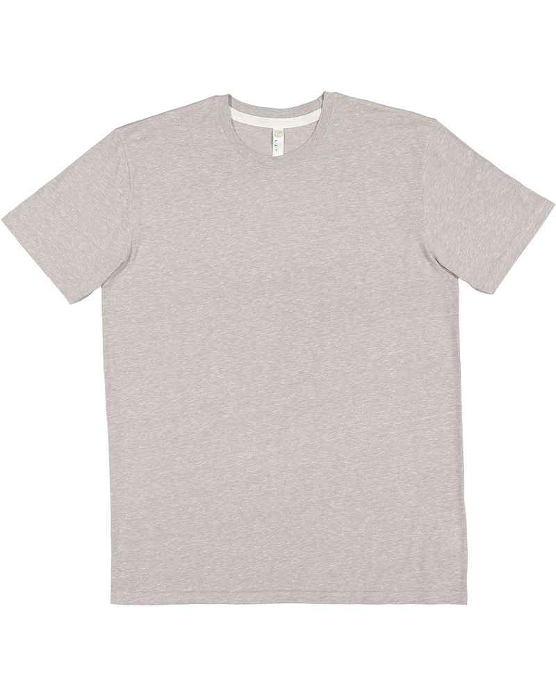 lat 6991 men's harborside melange jersey t-shirt Front Fullsize