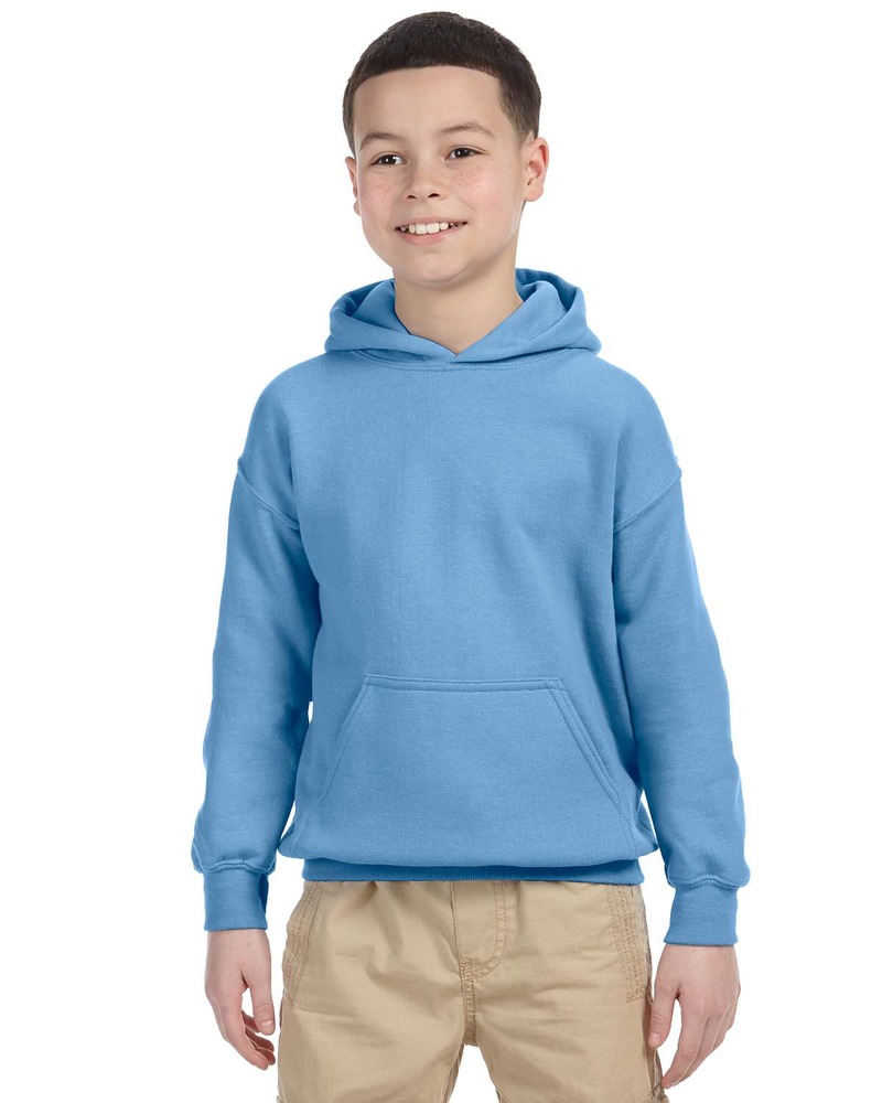 Gildan G185B Youth Heavy Blend™ 8 oz., 50/50 Hooded Sweatshirt Front Fullsize"