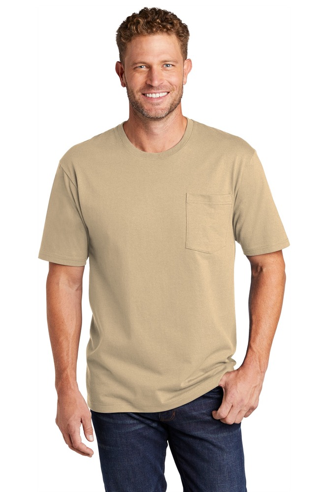 CornerStone CS430 Workwear Pocket Tee Front Fullsize"
