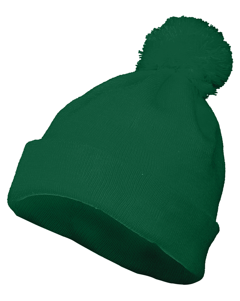 augusta sportswear 6816 pom beanie Front Fullsize