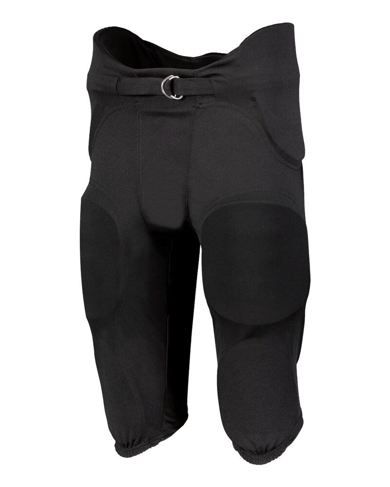 Russell Athletic F25PFW Youth Integrated 7-Piece Pad Football Pant Front Fullsize"