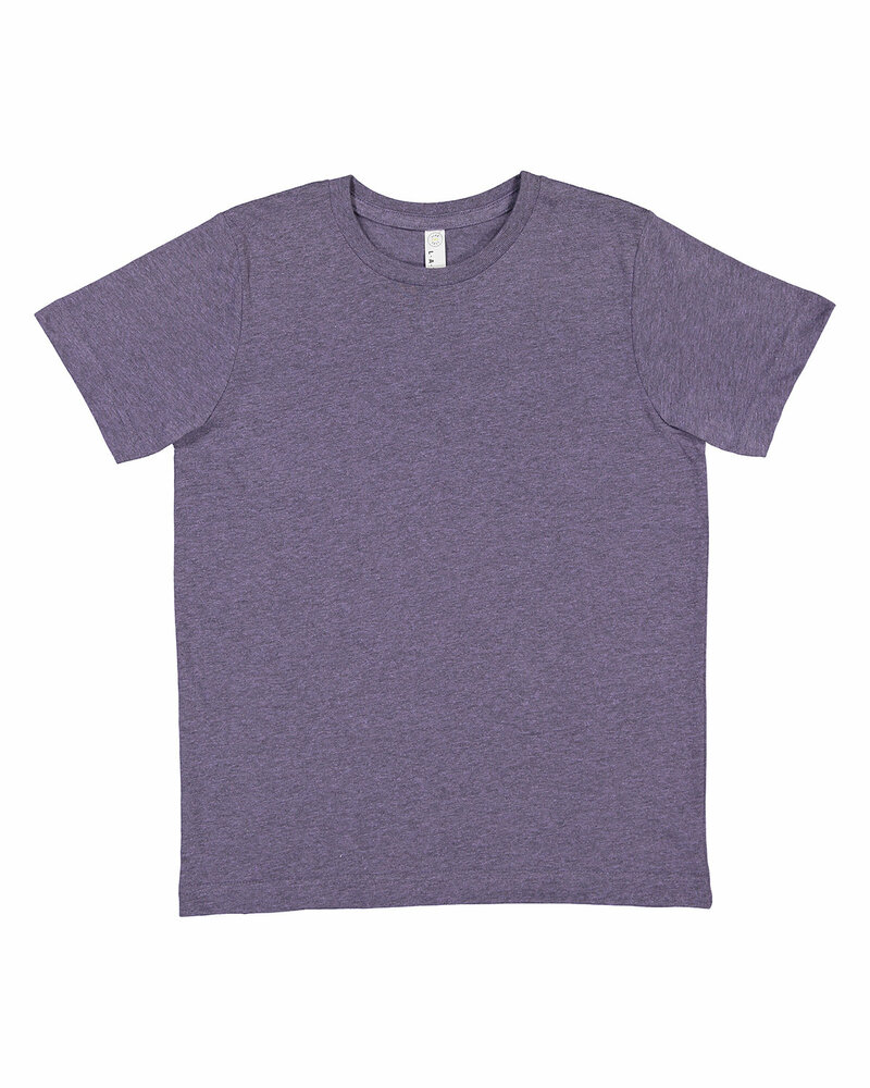 LAT 6101 Youth Fine Jersey T Shirt Front Fullsize"