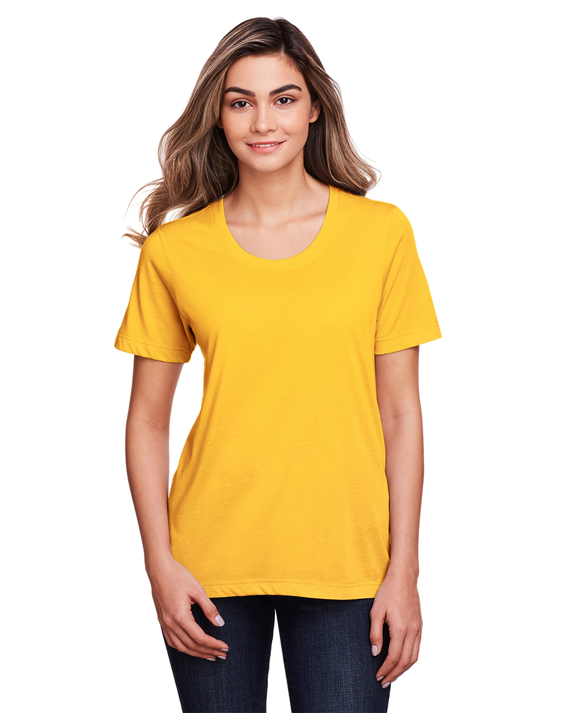 CORE365 CE111W Ladies' Fusion ChromaSoft™ Performance T-Shirt Front Fullsize"