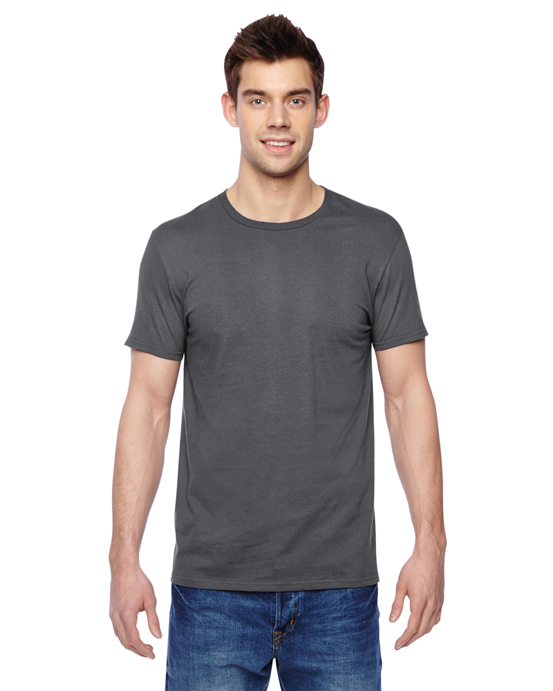 Fruit of the Loom SF45R Adult 4.7 oz. Sofspun® Jersey Crew T-Shirt Front Fullsize"