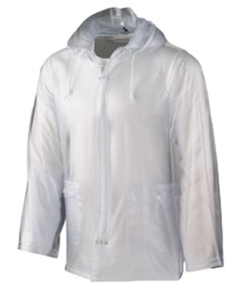 augusta sportswear 3160 adult clear rain jacket Front Fullsize