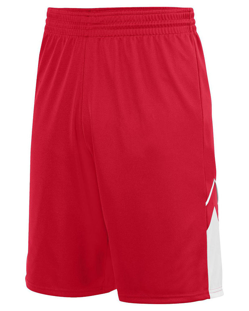 augusta sportswear 1169 youth alley-oop reversible shorts Front Fullsize