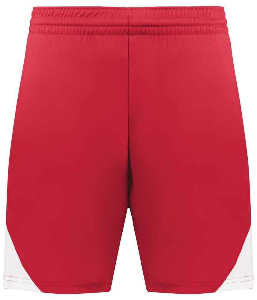 Augusta Sportswear 1736 Step-Back Modern Fit Basketball Shorts Front Fullsize"