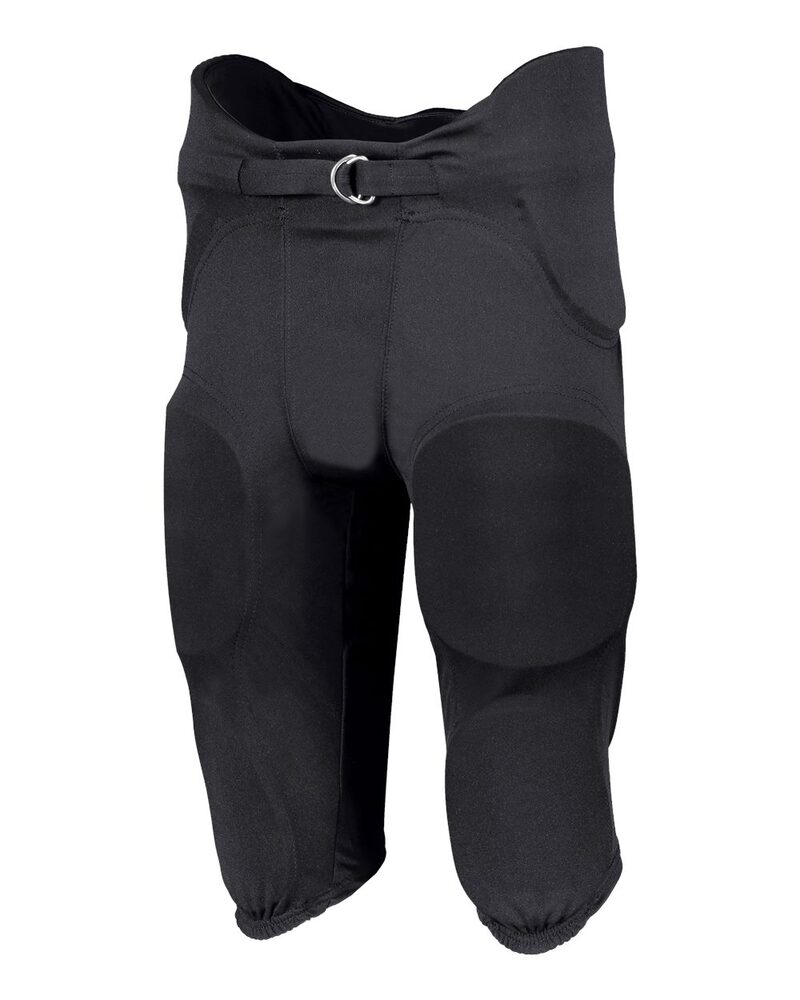 russell athletic f25pfw youth integrated 7-piece pad football pant Front Fullsize