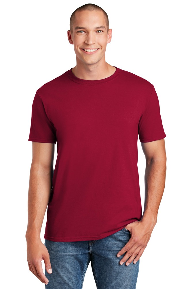 Gildan G640 Adult Softstyle® T-Shirt Front Fullsize"