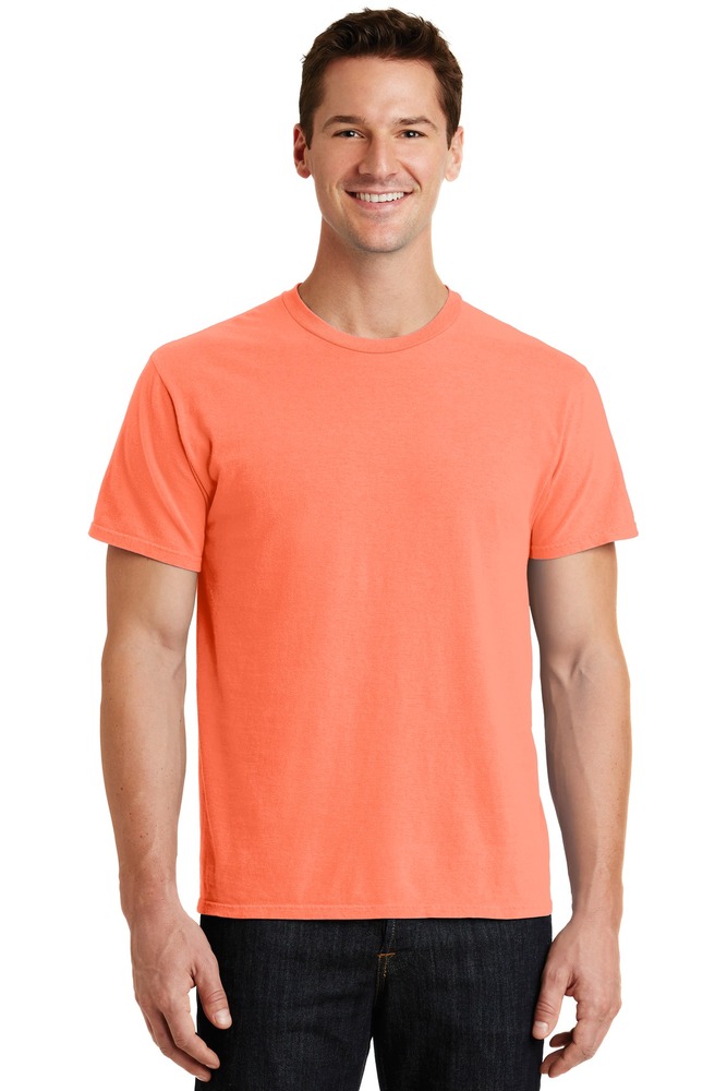 port & company pc099 beach wash ™ garment-dyed tee Front Fullsize