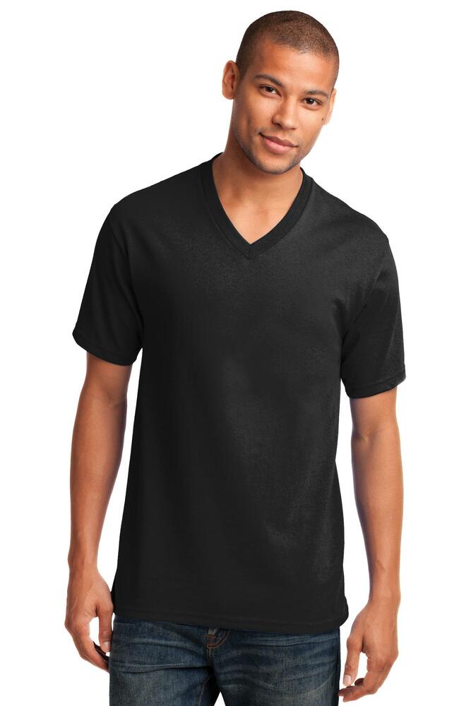 Port & Company PC54V | Core Cotton V-Neck Tee | ShirtSpace