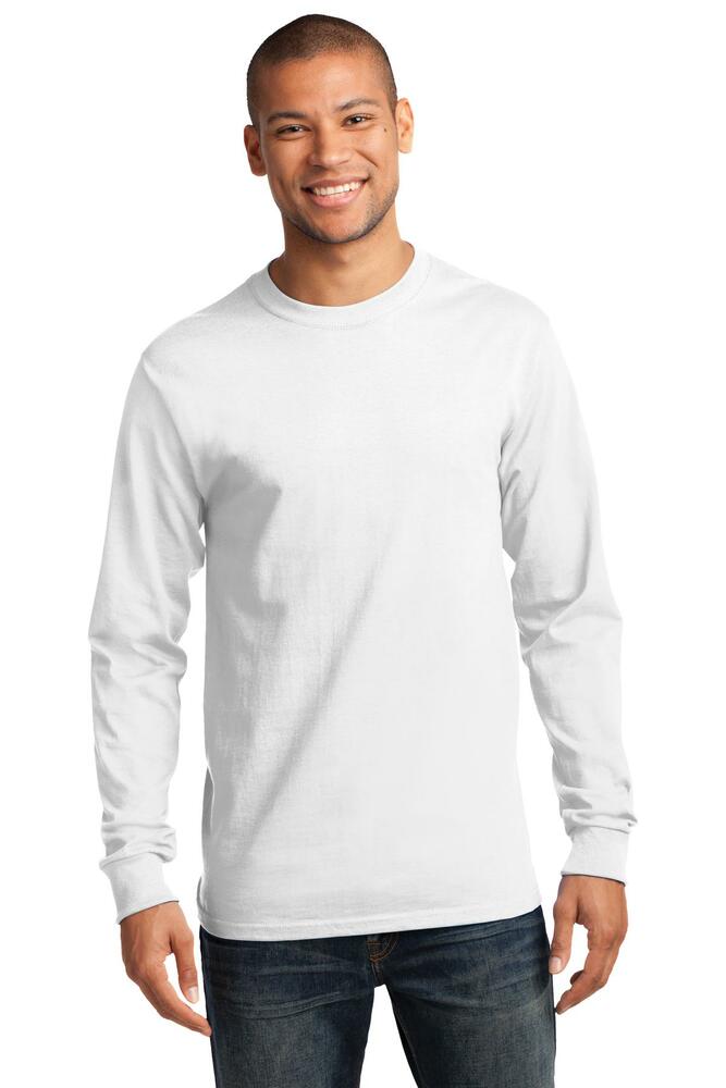 port & company pc61ls long sleeve essential tee Front Fullsize