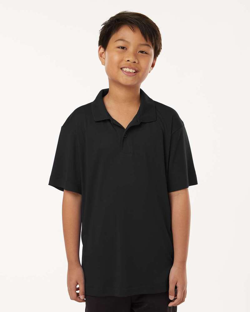 AllPro 41800Y Pro-Lock Youth Performance Polo Front Fullsize"