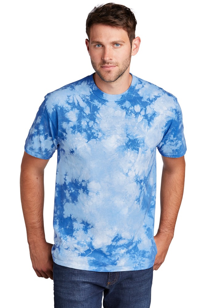 port & company pc145 crystal tie-dye tee Front Fullsize