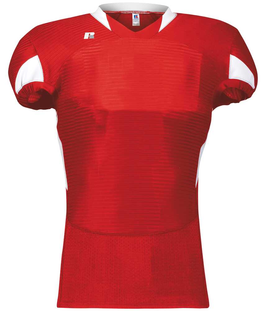 Russell Athletic S81XCM Waist Length Football Jersey Front Fullsize"