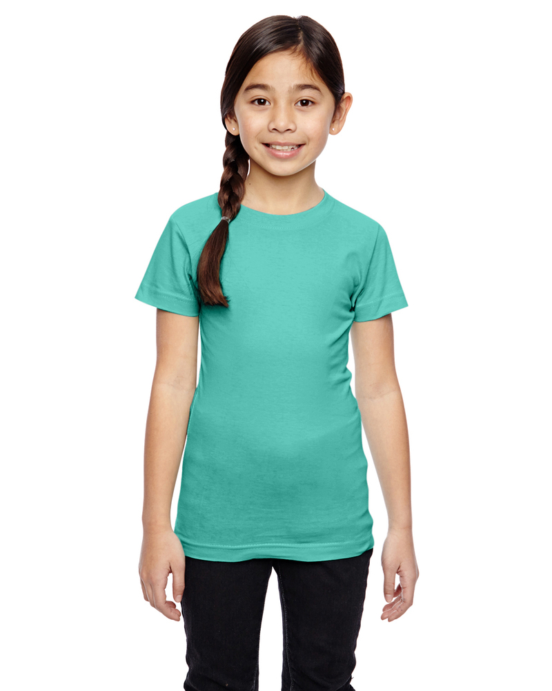 LAT 2616 Girls' Fine Jersey T-Shirt Front Fullsize"