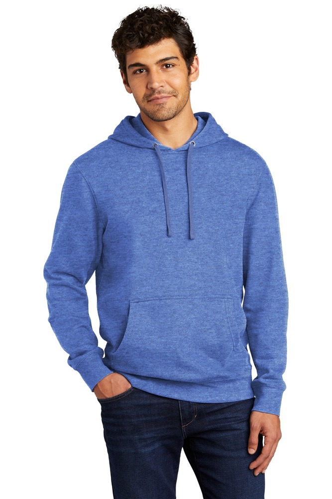 District DT6100 V.I.T. ™ Fleece Hoodie Front Fullsize"
