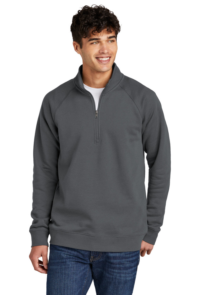 sport-tek stf202 drive fleece 1/4-zip pullover Front Fullsize