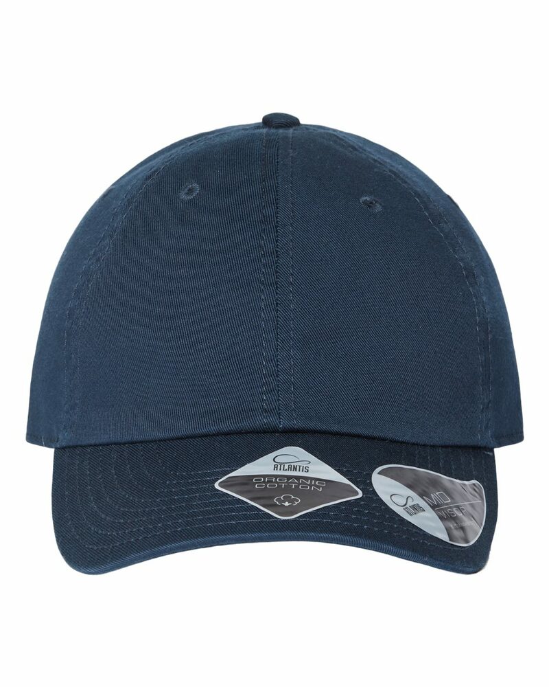 atlantis headwear fraser sustainable dad hat Front Fullsize