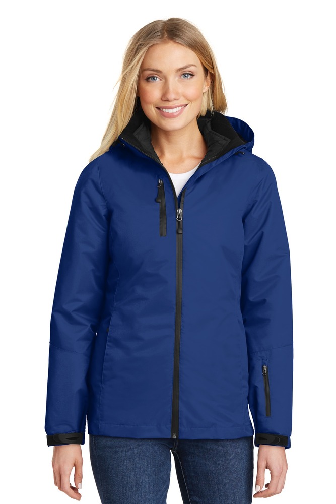 port authority l332 ladies vortex waterproof 3-in-1 jacket Front Fullsize