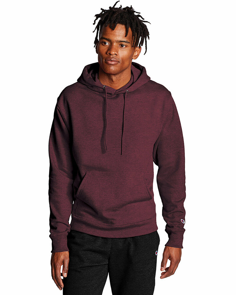 champion s700 adult powerblend® pullover hooded sweatshirt Front Fullsize
