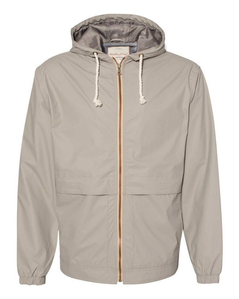 weatherproof 193910 vintage hooded rain jacket Front Fullsize