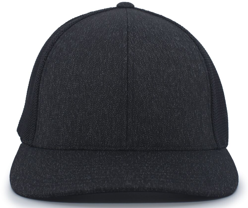 Pacific Headwear P405 Heather Trucker PacFlex Cap Front Fullsize"