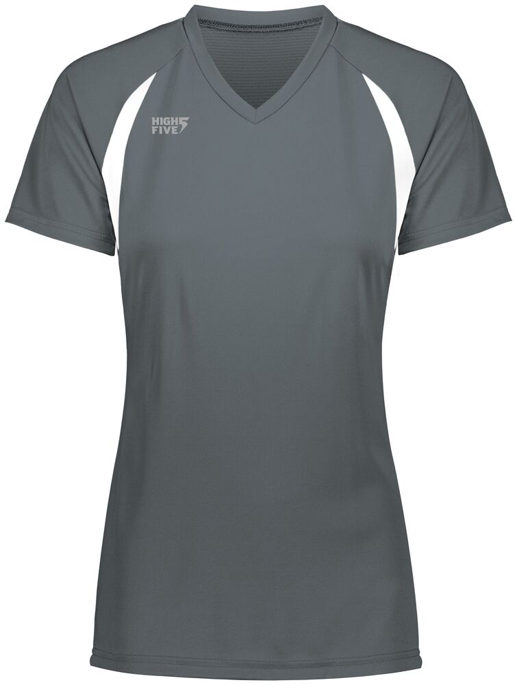 HighFive 342232 Ladies Color Cross Jersey Front Fullsize"