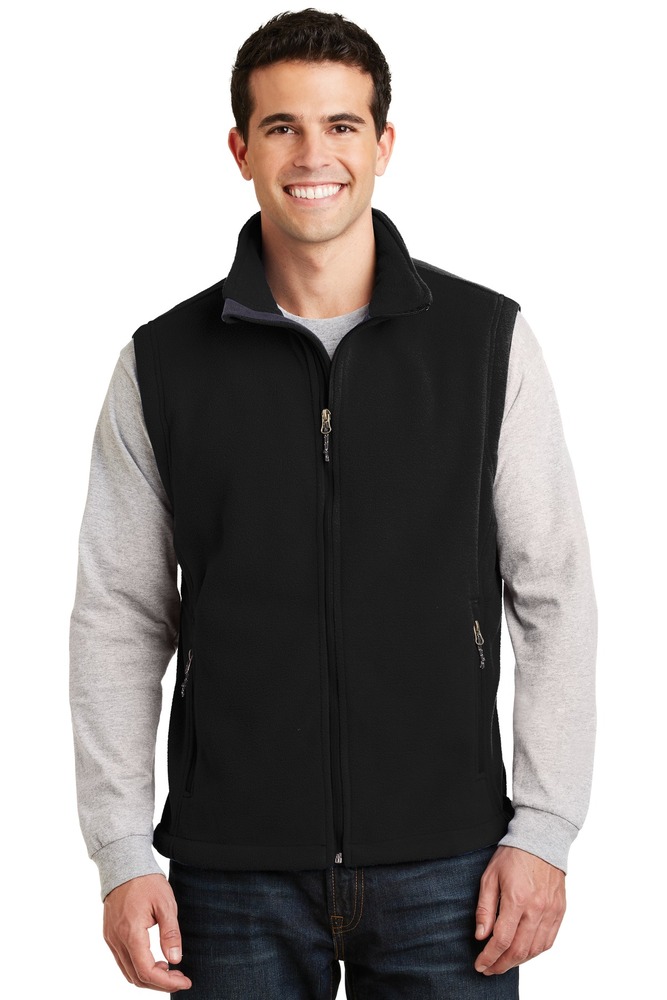 port authority f219 value fleece vest Front Fullsize