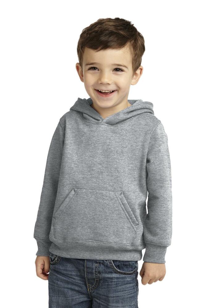 port & company car78th toddler core fleece pullover hooded sweatshirt Front Fullsize