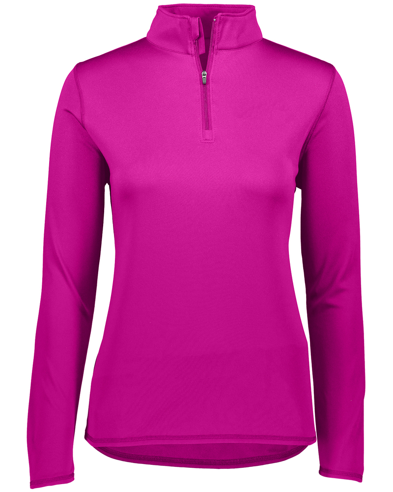 Augusta Sportswear 2787 Ladies Attain Wicking 1/4 Zip Pullover Front Fullsize"