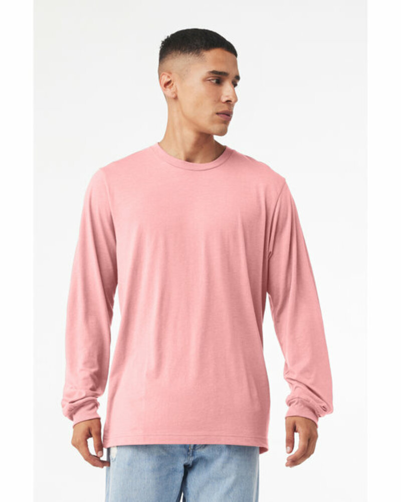 Bella + Canvas 3501 Unisex Jersey Long-Sleeve T-Shirt Front Fullsize"