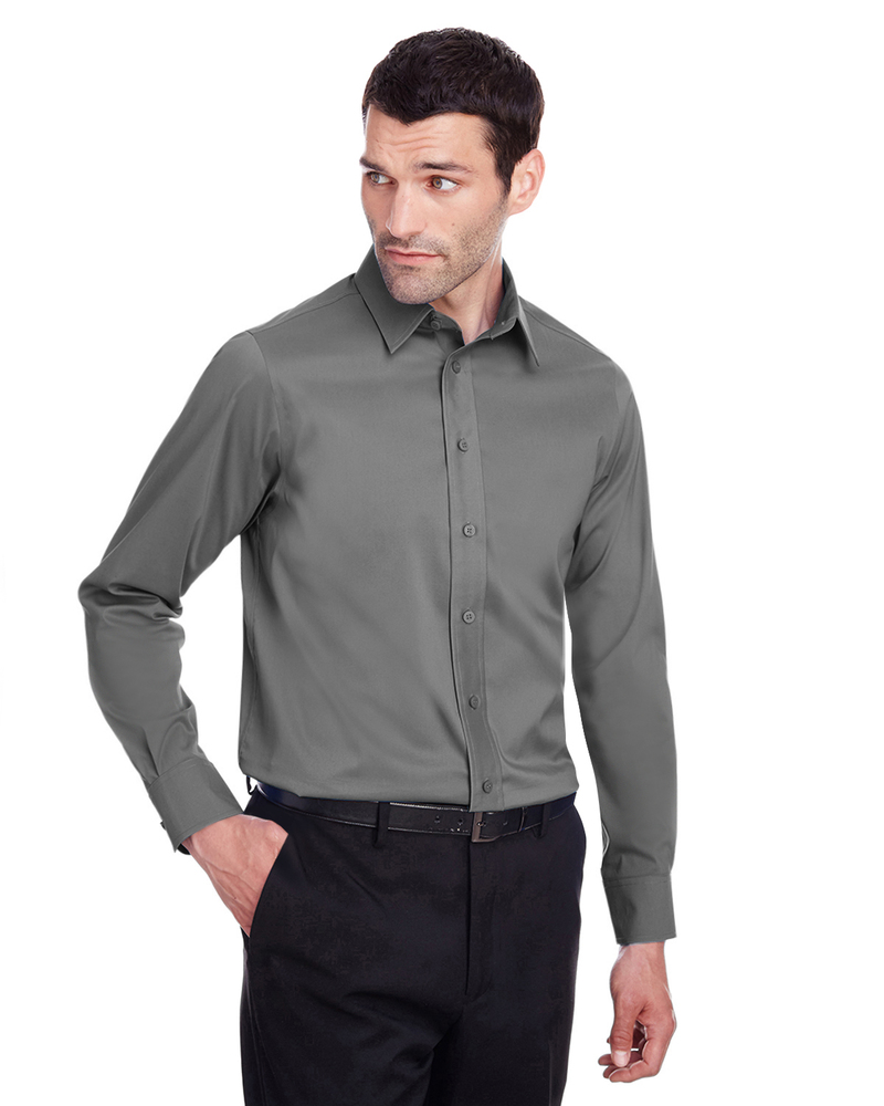 devon & jones dg560 men's crown collection™ stretch broadcloth slim fit shirt Front Fullsize