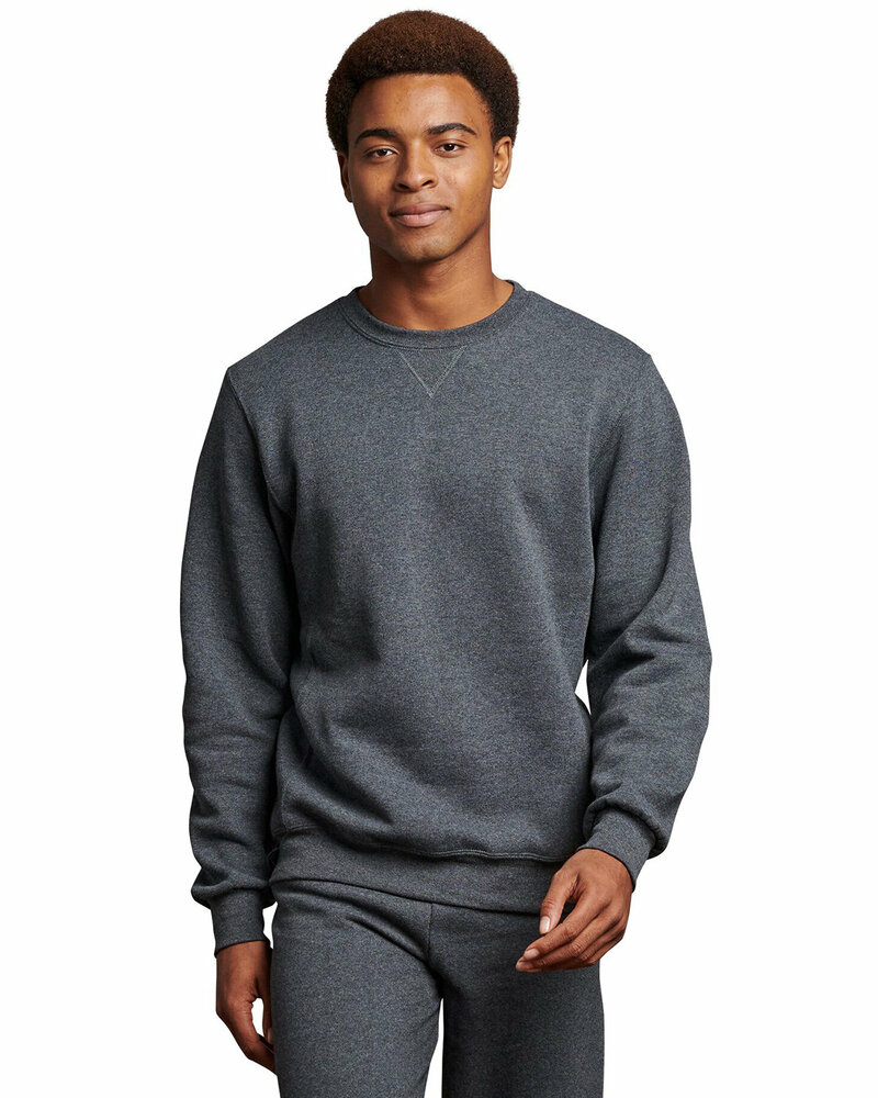 Russell Athletic 698HBM Dri-Power®  Fleece Crew Sweatshirt Front Fullsize"
