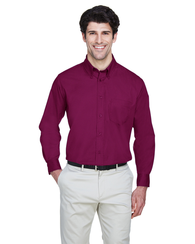 ultraclub 8975 whisper twill dress shirt Front Fullsize