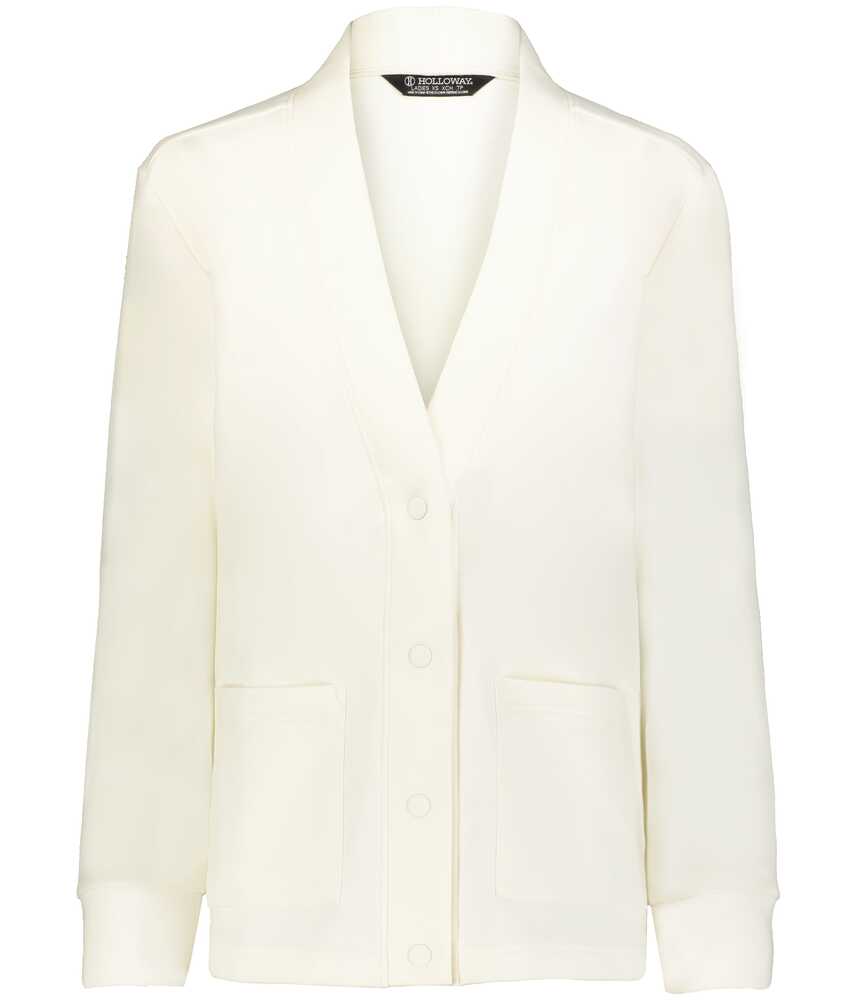 Holloway 223781 LADIES HERITAGE PREP CARDIGAN Front Fullsize"