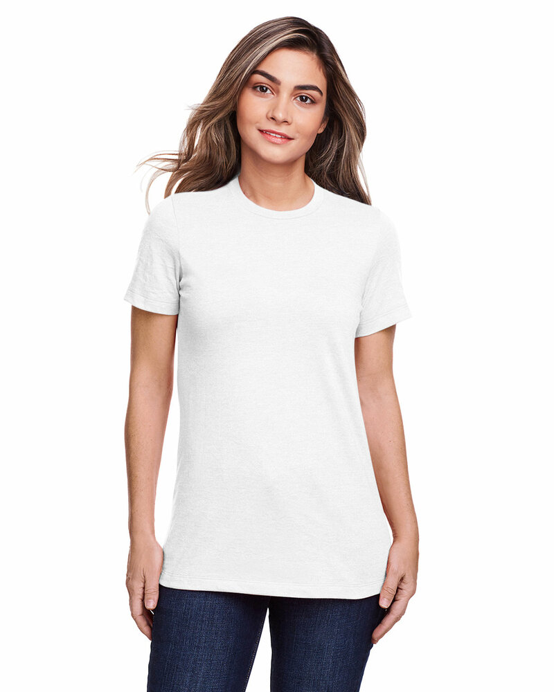 gildan g670l ladies' softstyle cvc t-shirt Front Fullsize
