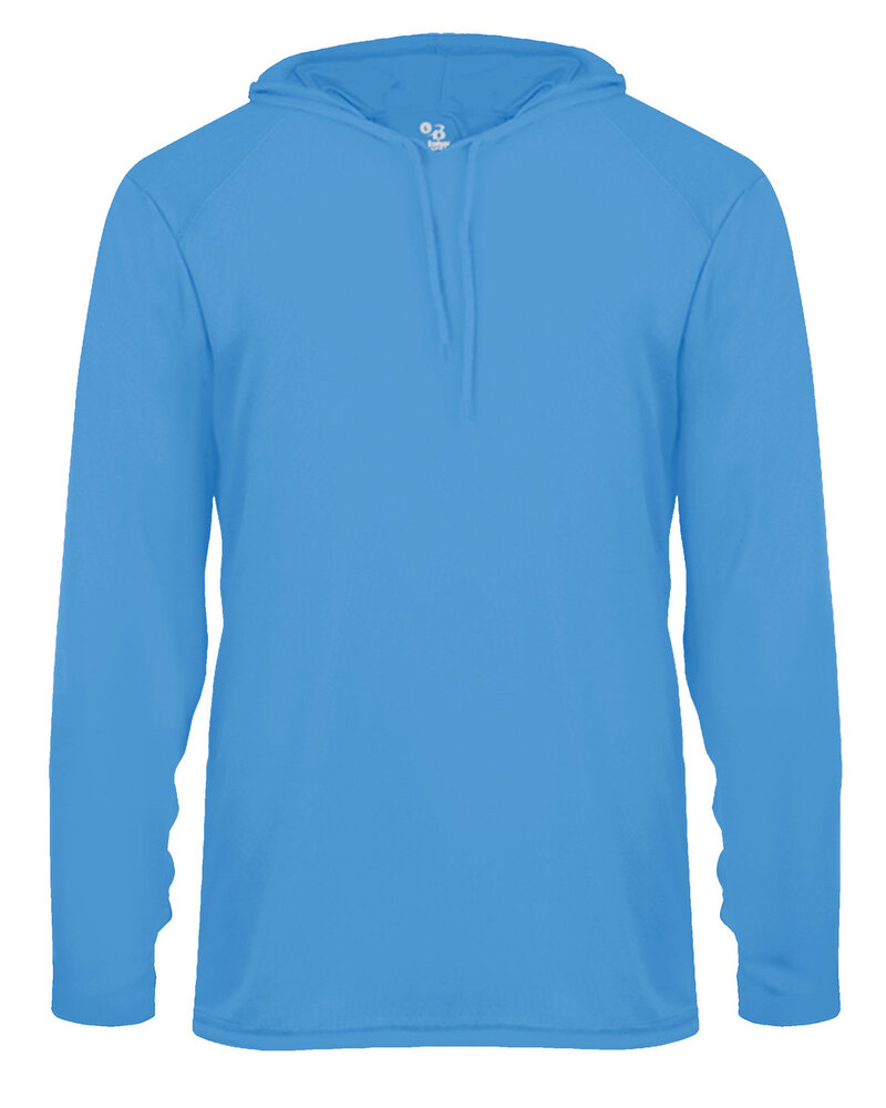 Badger Sport 4105 B Core L/S Hood Tee Front Fullsize"