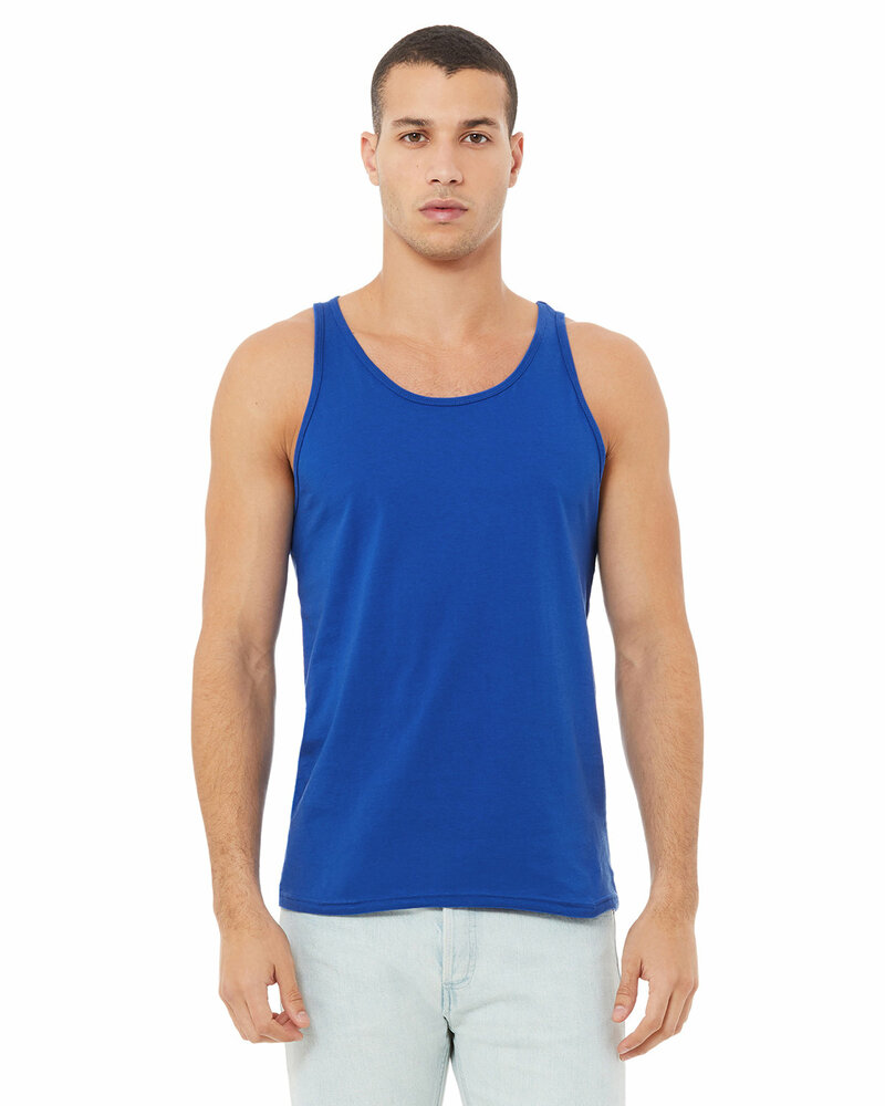 Bella + Canvas 3480 Unisex Jersey Tank Front Fullsize"