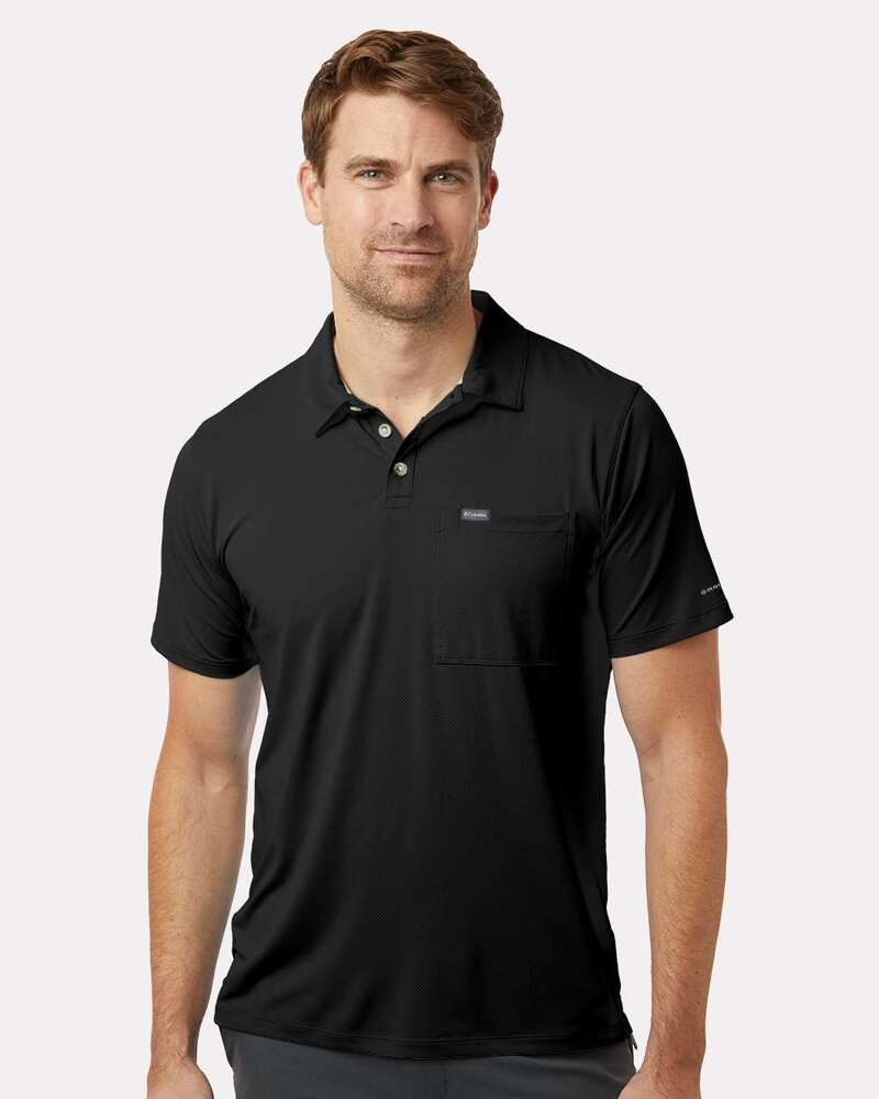 Columbia 211856 Tech Trail™ Utility Polo Front Fullsize"