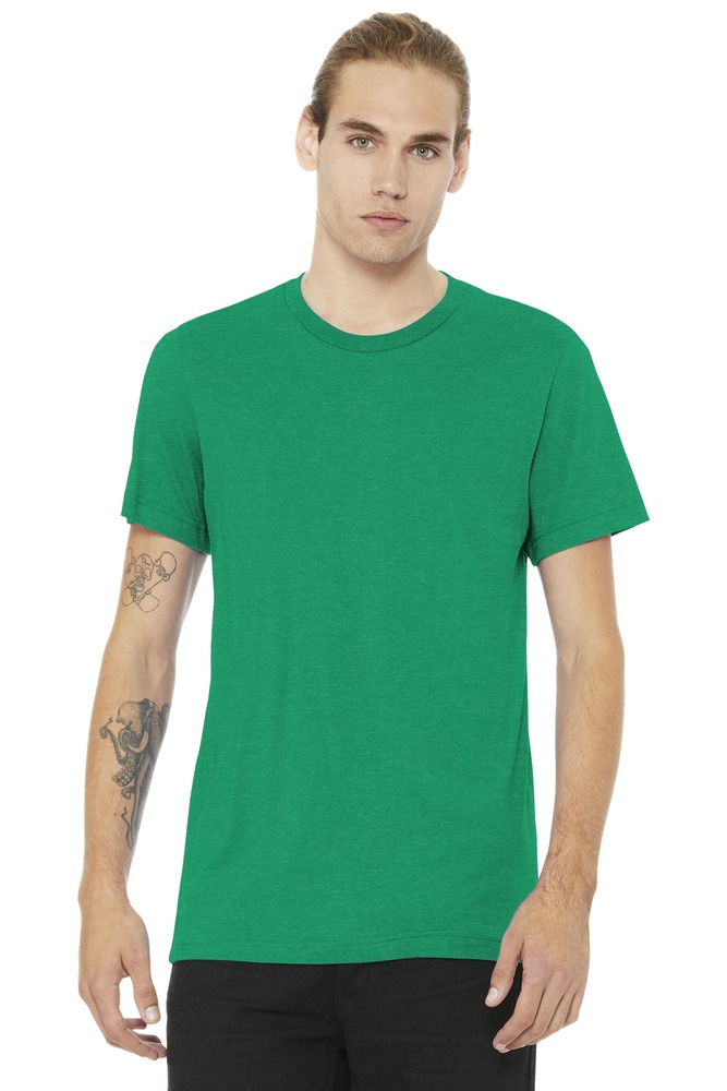 Bella + Canvas 3001CVC Unisex Heather CVC T-Shirt Front Fullsize"